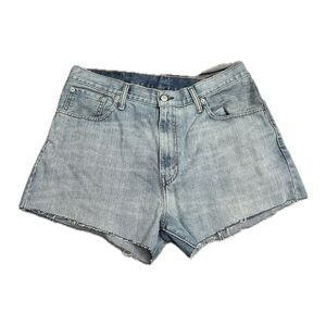 Levi’s cutoff denim shorts